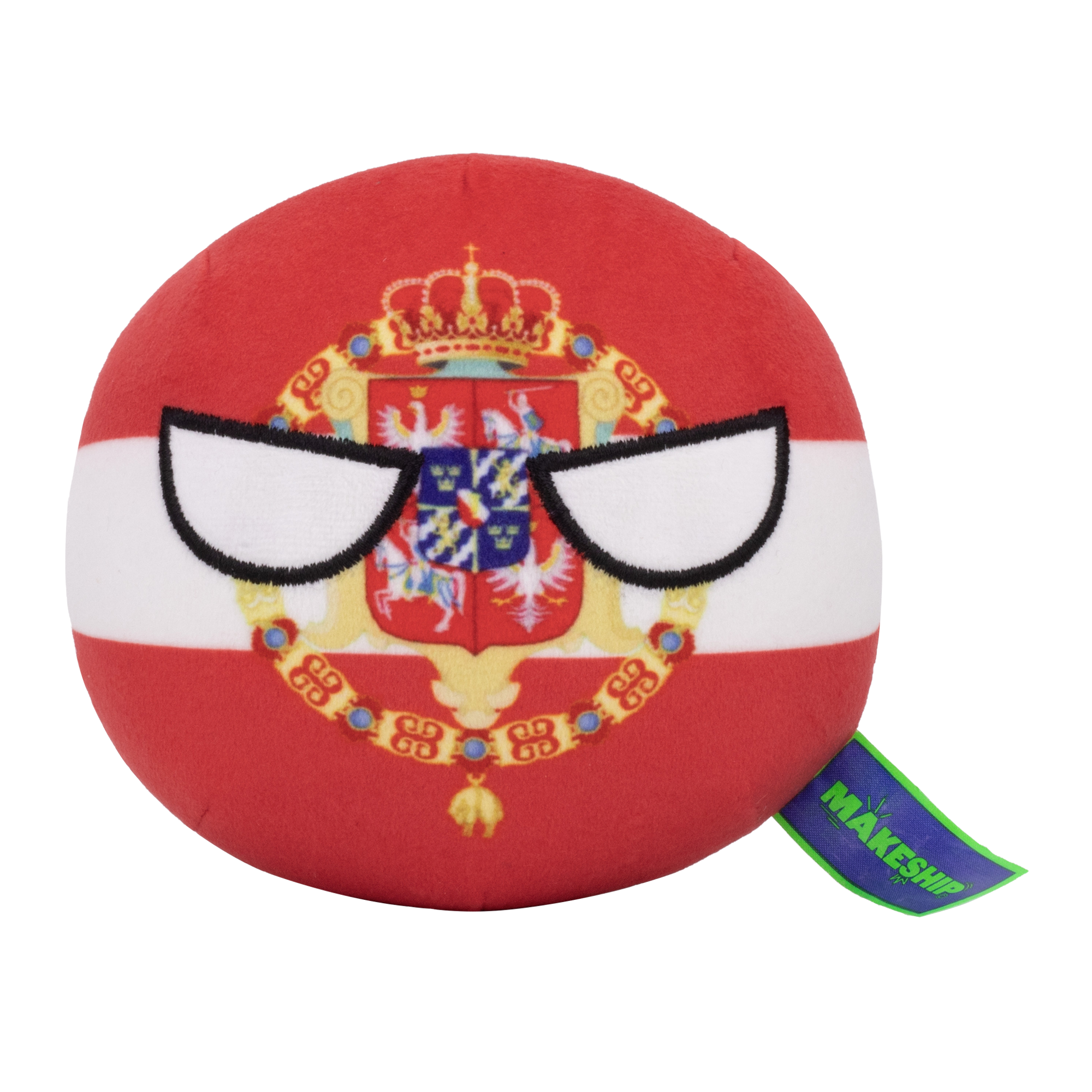 Poland Lithuania Ball Plush