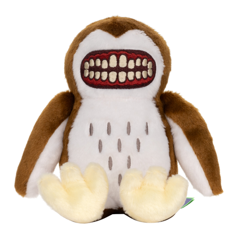 Trevor Henderson Smiling Owl Plushie  by Makeship.
