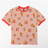 justan oval Shrimpster T-shirt T-Shirt by Makeship.