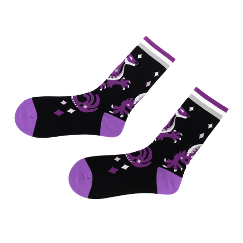 Ace Pride Dragon Socks