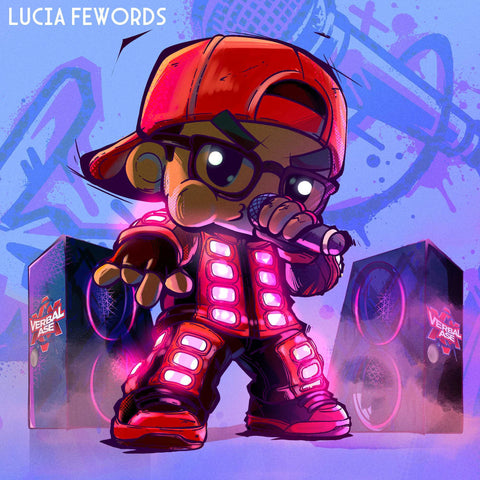 Verbal ASE LED Beatbox Plushie