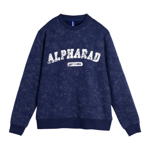 Alpharad Dropout Crewneck Hoodie by Makeship.