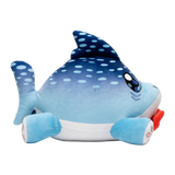 The Click Whaleshark Mango Jumbo Plushie  by Makeship.