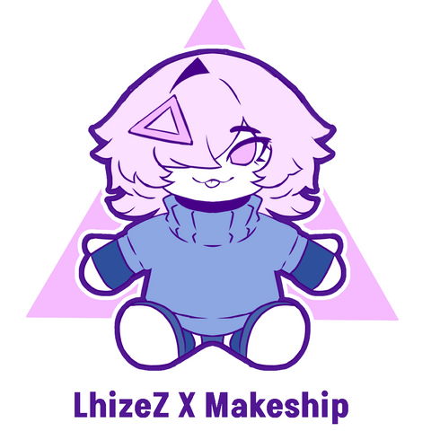 LhizeZ Plushie  by Makeship.