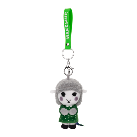 Martin Walls The Sheep Keychain Plushie  by Makeship.