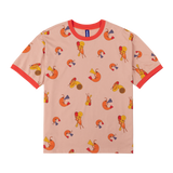 justan oval Shrimpster T-shirt T-Shirt by Makeship.