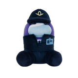 On Guard Purple Crewmate Plush