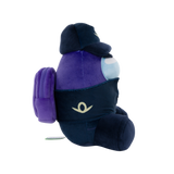 On Guard Purple Crewmate Plush