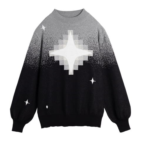 In Stars and Time Loop Knitted Crewneck  by Makeship.