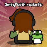 GamingPlush64 Zombie Plush  by Makeship.