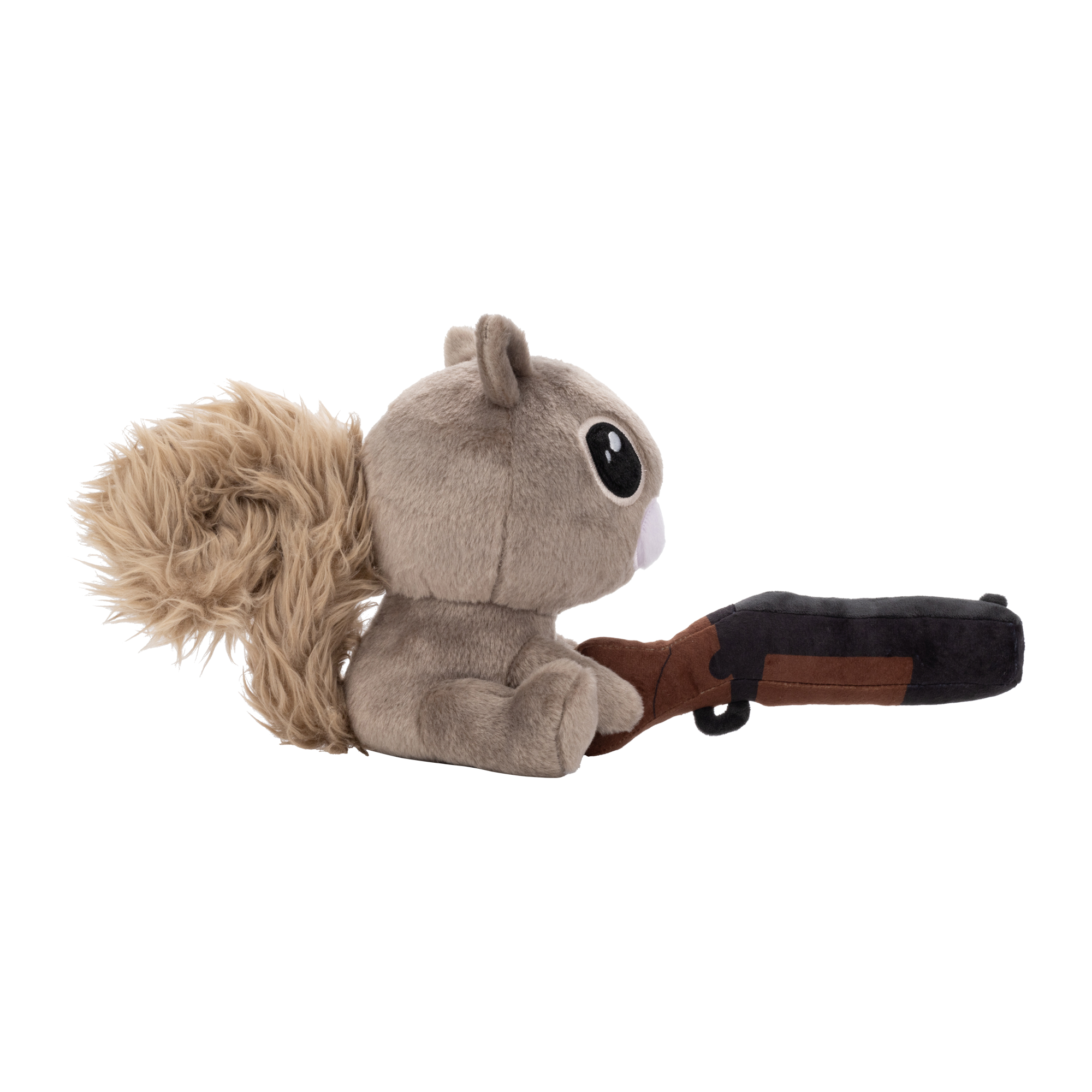 Squirrel With A Shotgun Plushie