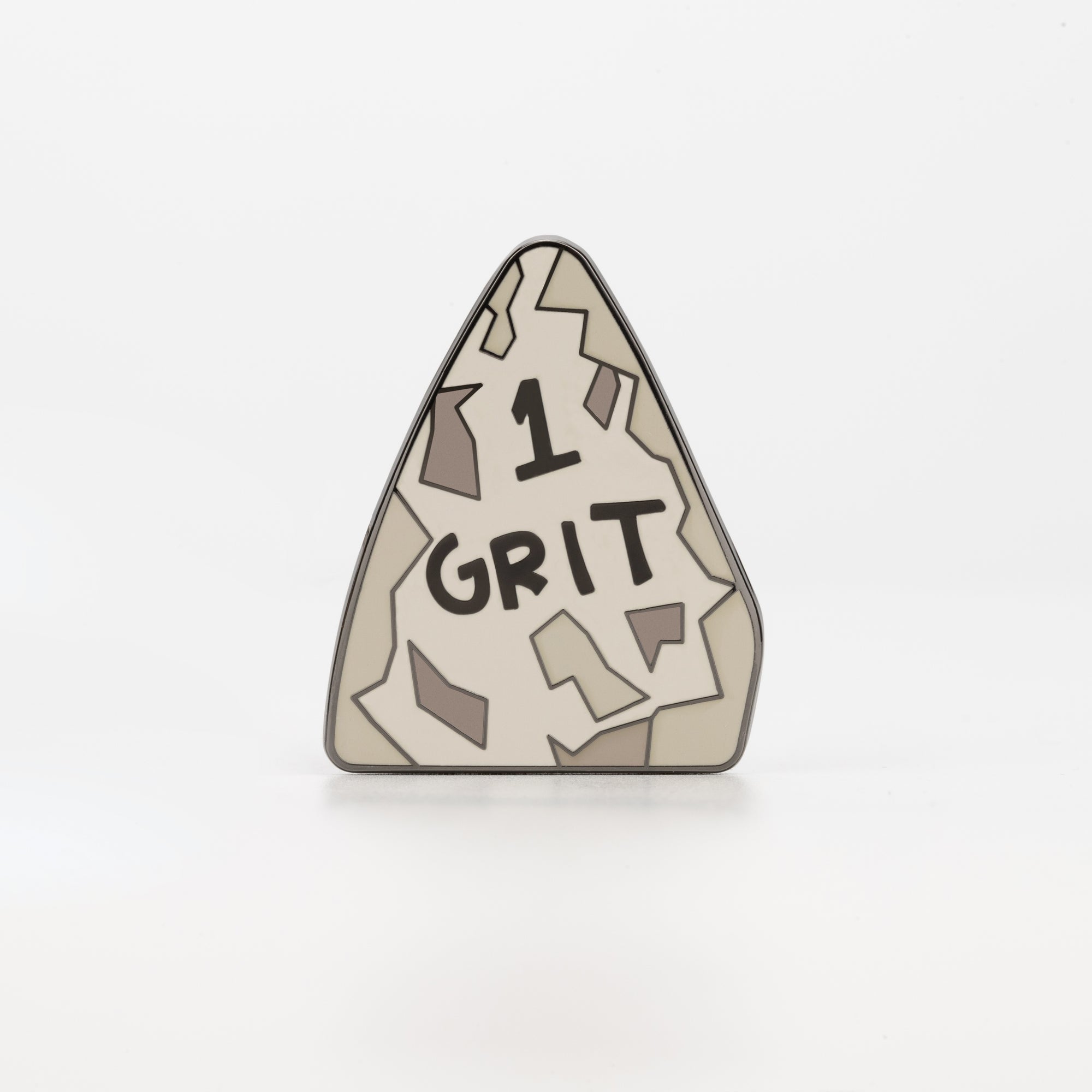 1 Grit Enamel Pin