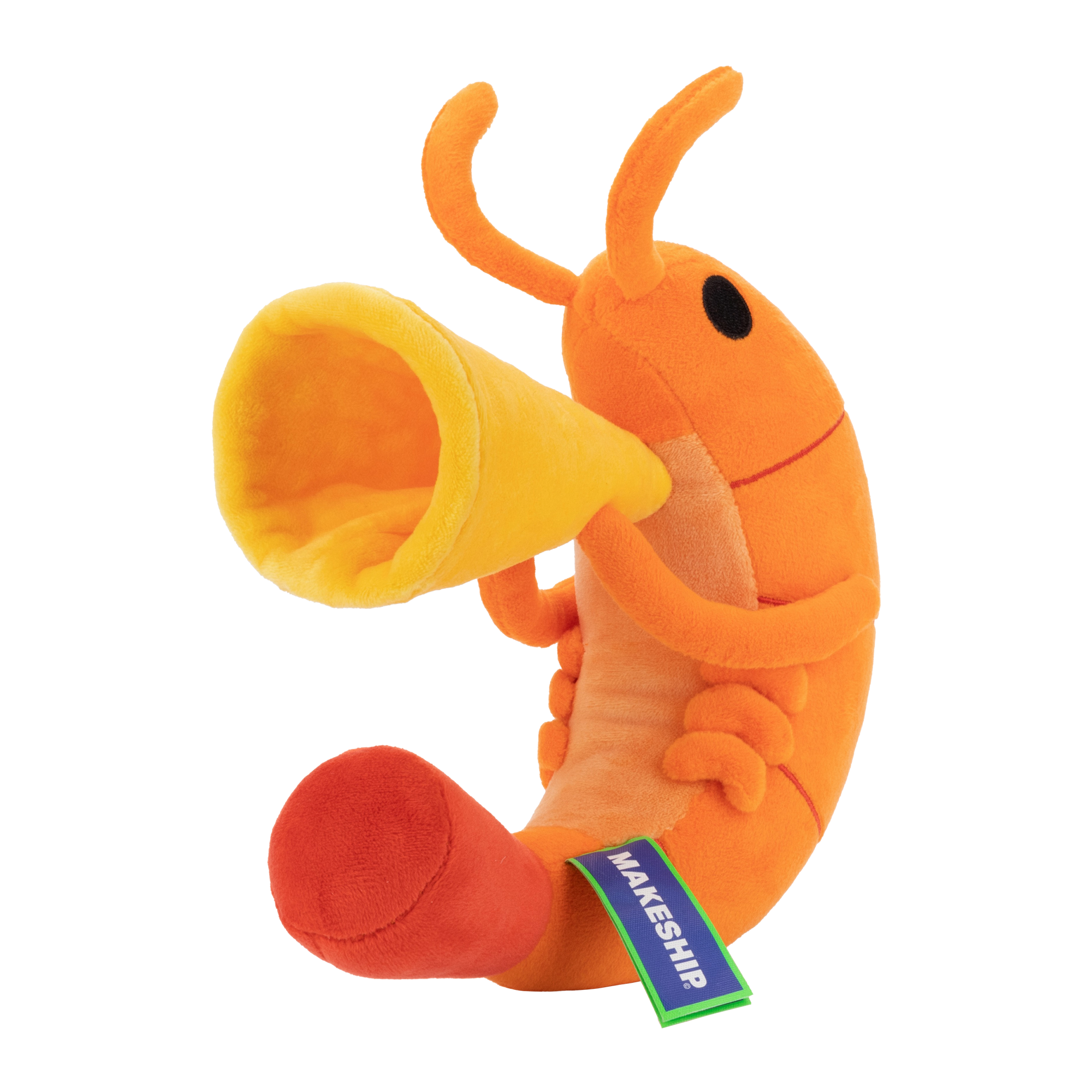 Yellow Shrimpster Plushie