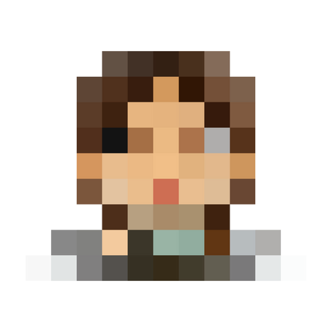 Poly Lara Croft Plush