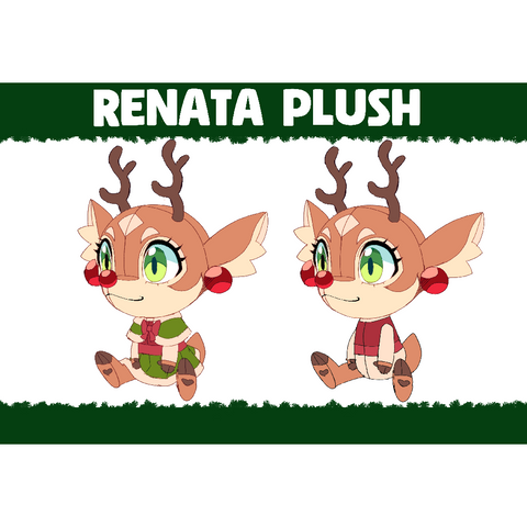 Drawligator Renata Christmas Plush  by Makeship.