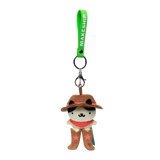 Poorly Drawn Cats Tiny Meowdy Keychain  Keychain Plush by Makeship.