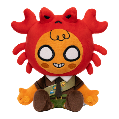 Landfall & Aggro Crab Crab Head Scout Plush  by Makeship.