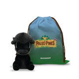 Paleo Pines Melanistic Pachycephalosaurus Plushie  by Makeship.
