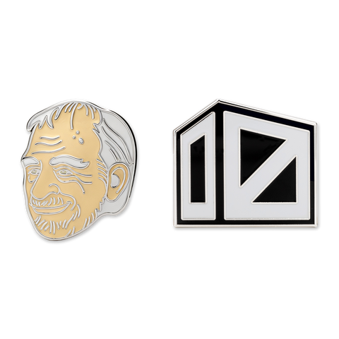 Crate Entertainment Mildly Amusing Box Pins  by Makeship.