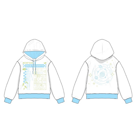 Wincel Planet Humans Hoodie  by Makeship.